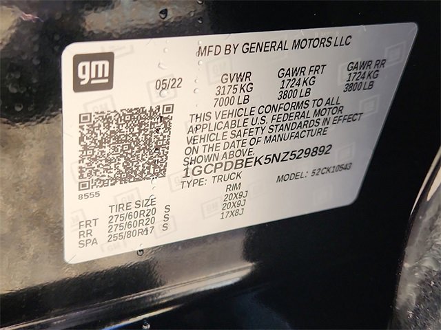 Used 2022 Chevrolet Silverado 1500 Custom image 32