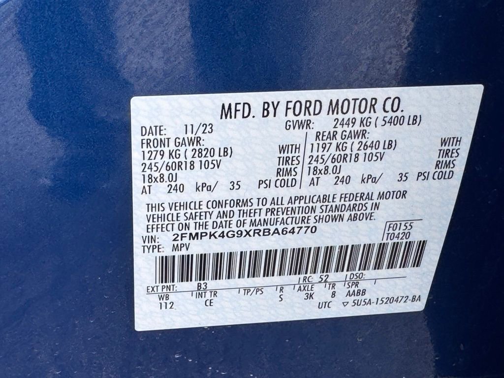 Certified 2024 Ford Edge SE image 39