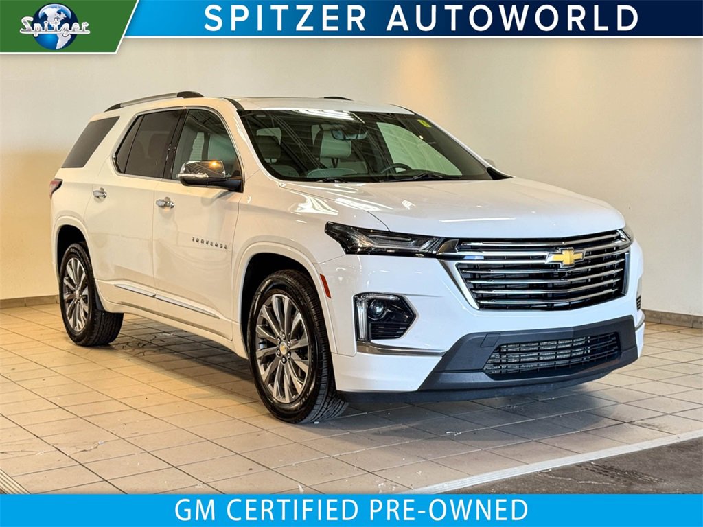 Certified 2022 Chevrolet Traverse Premier w/ LPO, Floor Liner Package