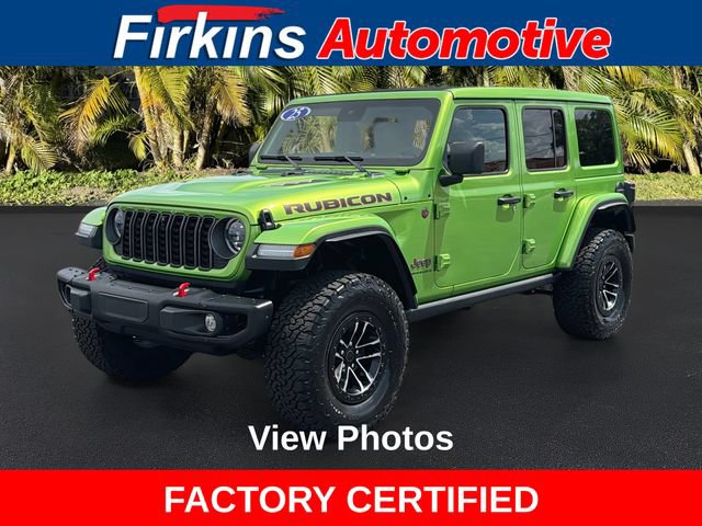 Used 2025 Jeep Wrangler Unlimited Rubicon