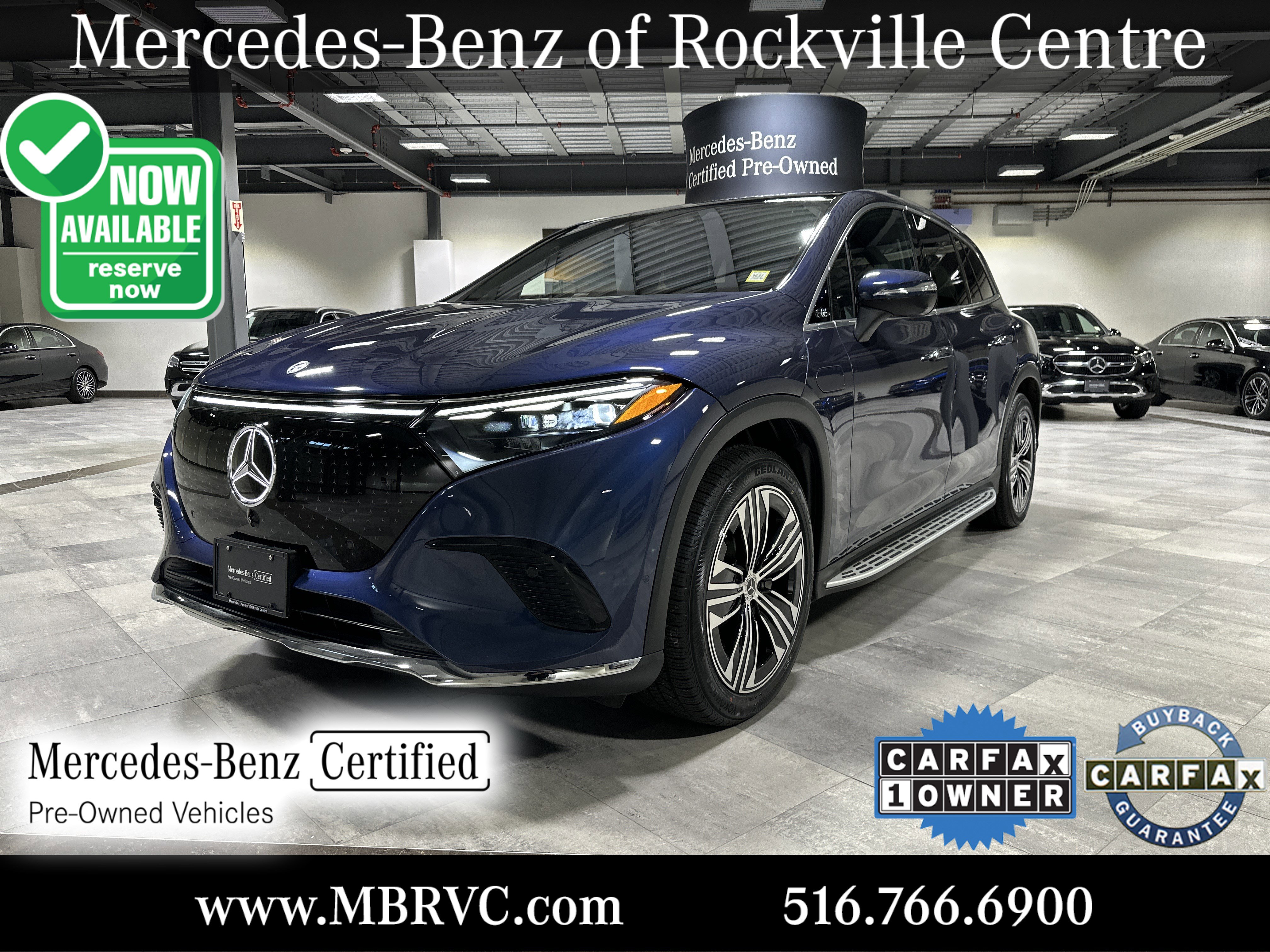 Certified 2023 Mercedes-Benz EQS 450+ 4MATIC SUV 360° Tour