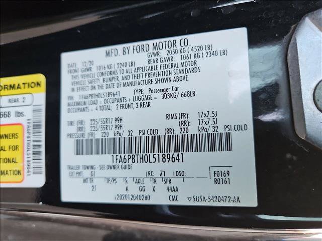 Used 2020 Ford Mustang Coupe RWD image 17