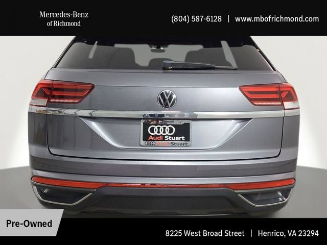 Used 2021 Volkswagen Atlas Cross Sport S w/ Luggage Net & Mats Package FWD image 6