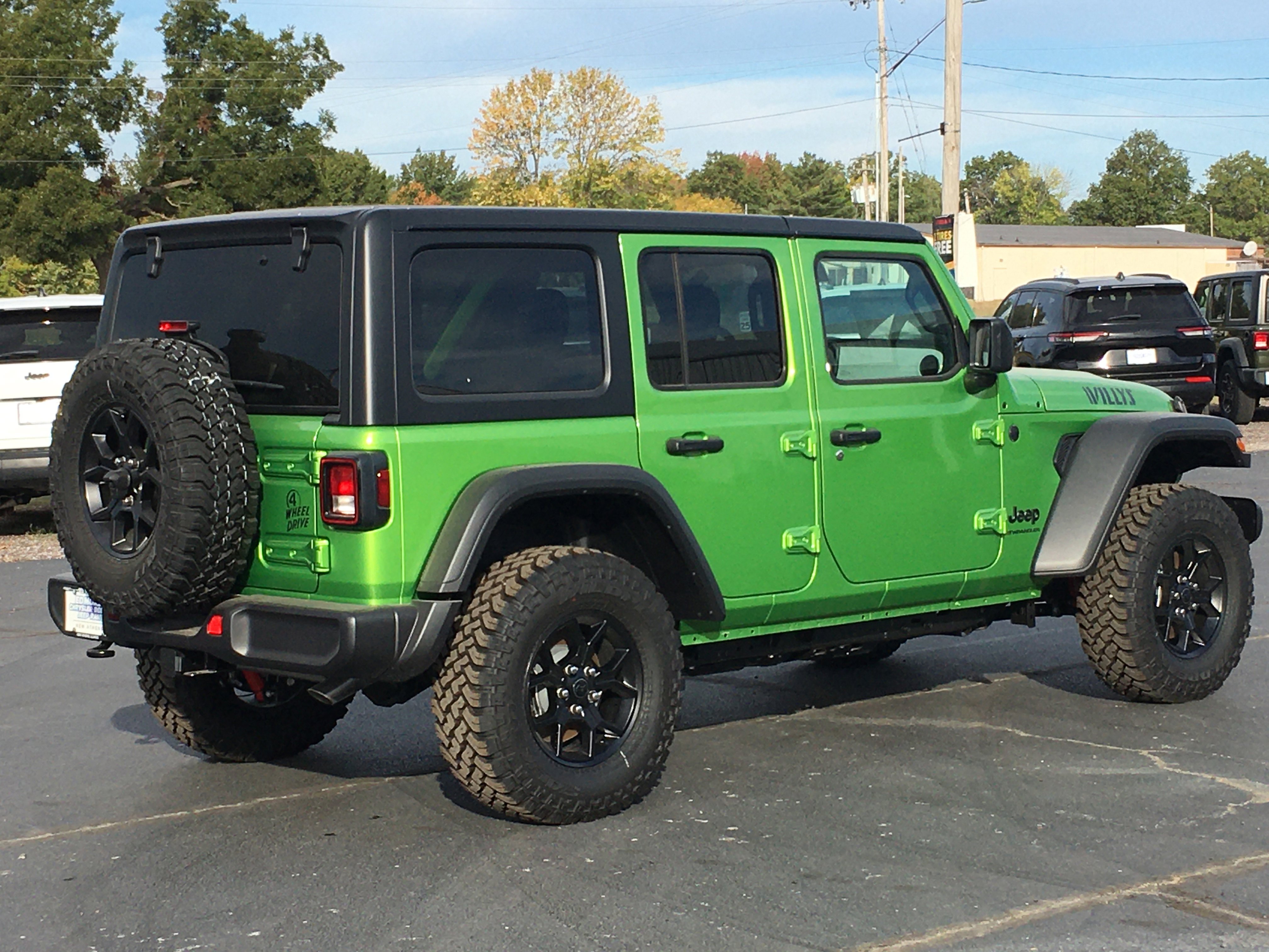 New 2025 Jeep Wrangler Willys image 3