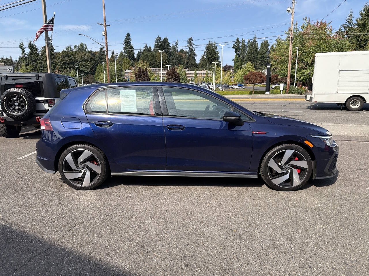 Used 2023 Volkswagen GTI SE w/ SE Leather Package FWD image 8