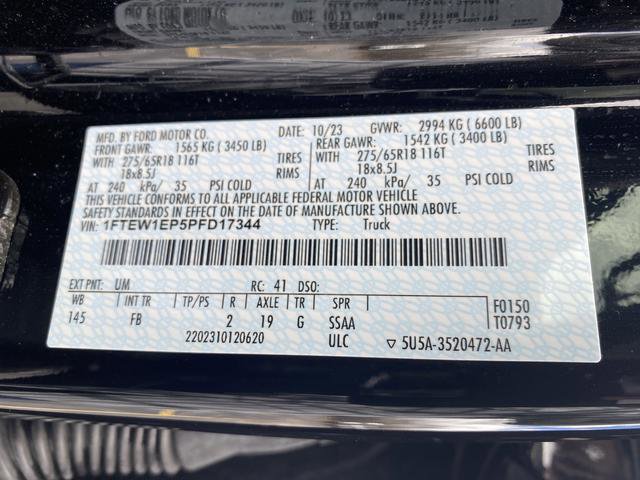 Used 2023 Ford F150 XLT w/ Equipment Group 302A High AWD/4WD image 13