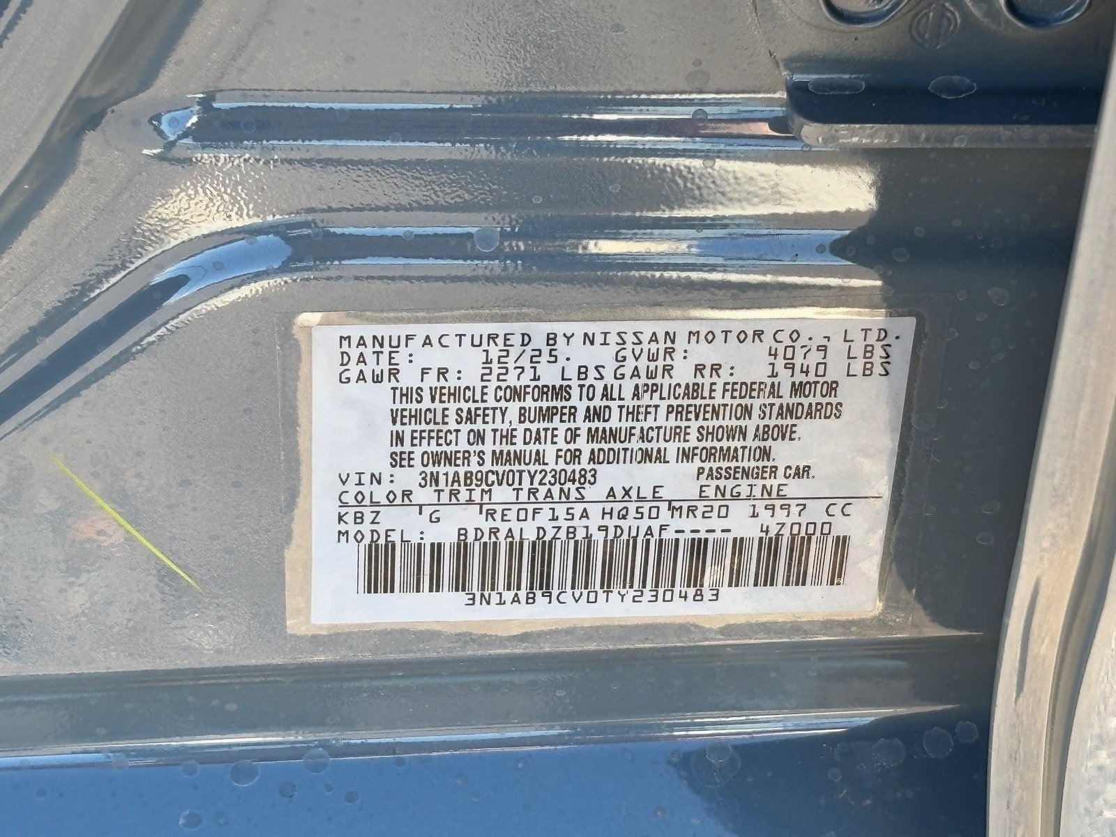 New 2026 Nissan Sentra SV w/ SV Convenience Package image 29