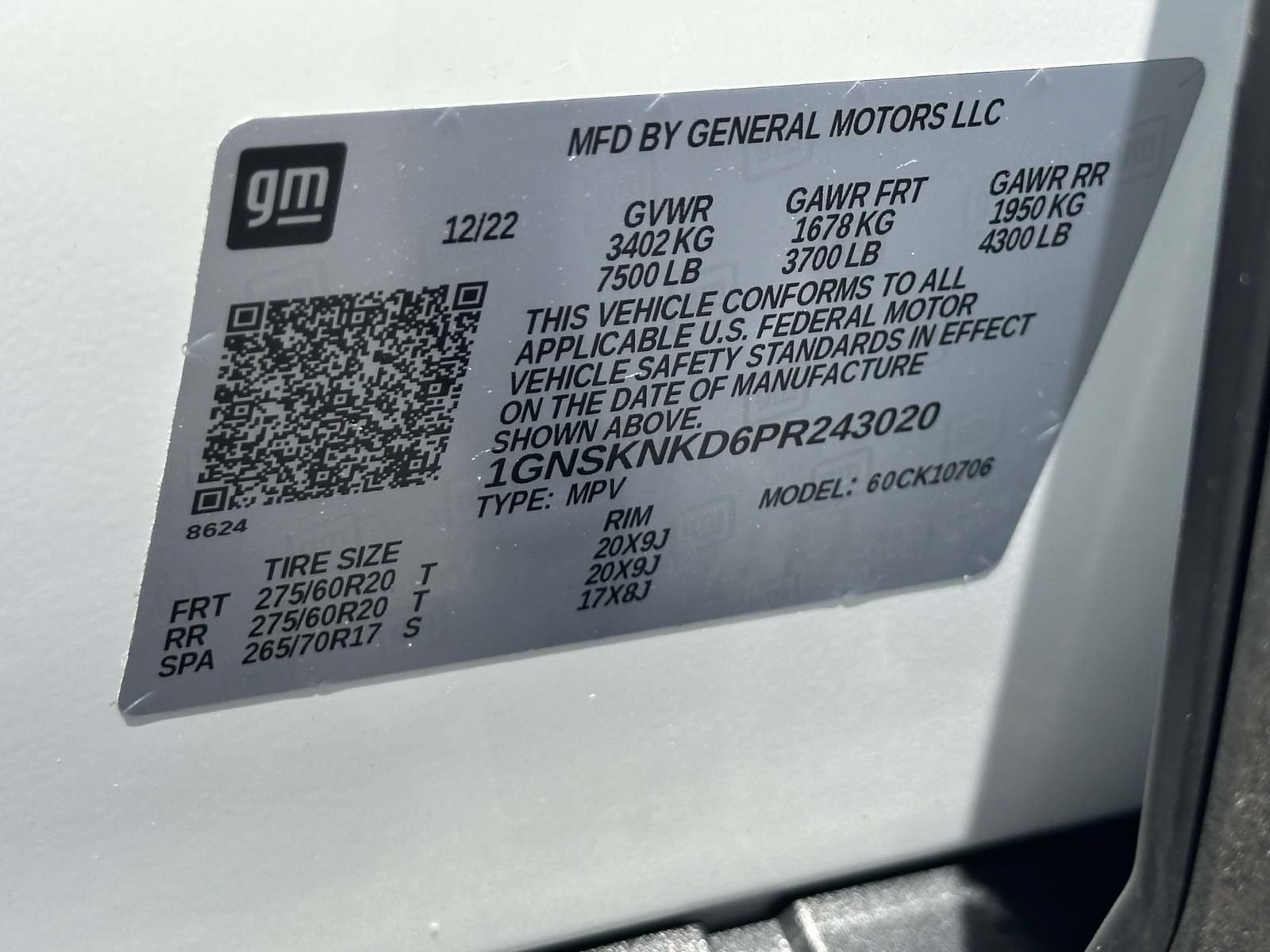 Certified 2023 Chevrolet Tahoe LT w/ LT Signature Package AWD/4WD image 31