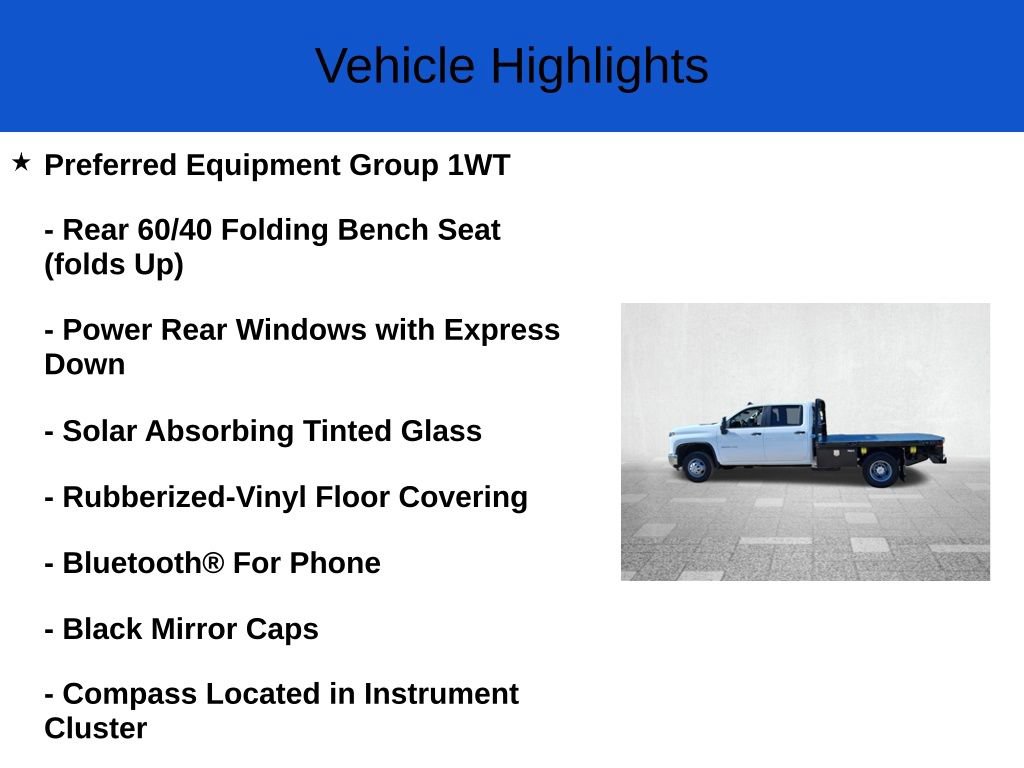 New 2026 Chevrolet Silverado 3500 W/T w/ WT Convenience Package AWD/4WD image 2