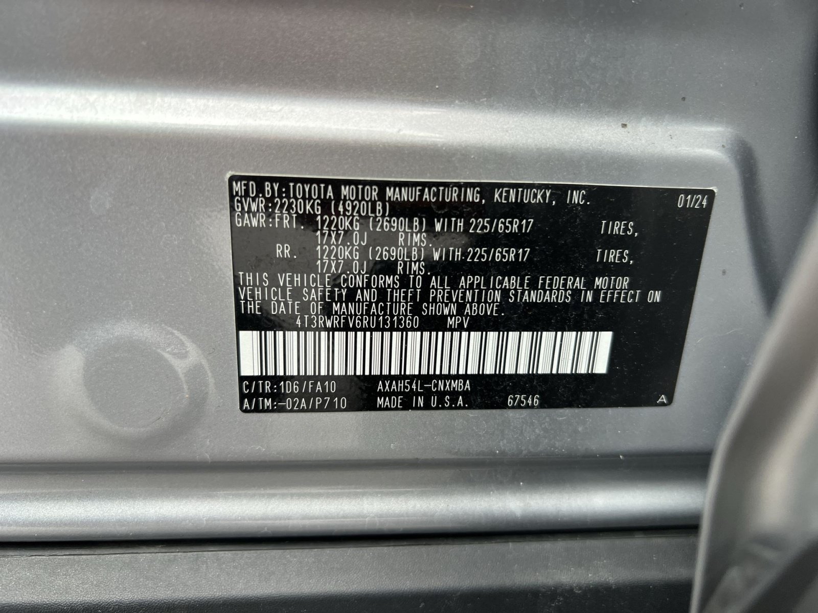 Used 2024 Toyota RAV4 XLE w/ Convenience Package AWD/4WD image 28