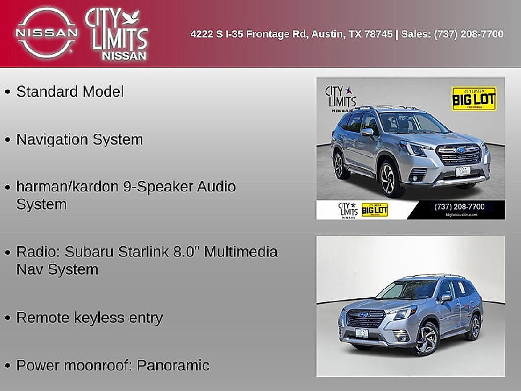 Used 2023 Subaru Forester Touring AWD/4WD image 6