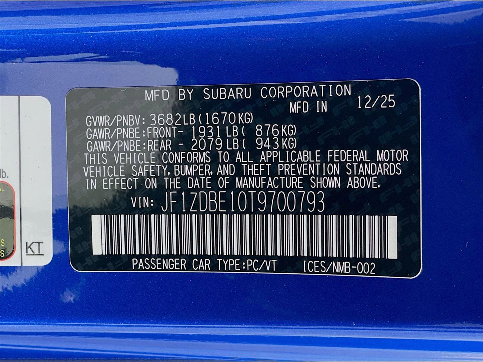 New 2026 Subaru BRZ Limited image 25