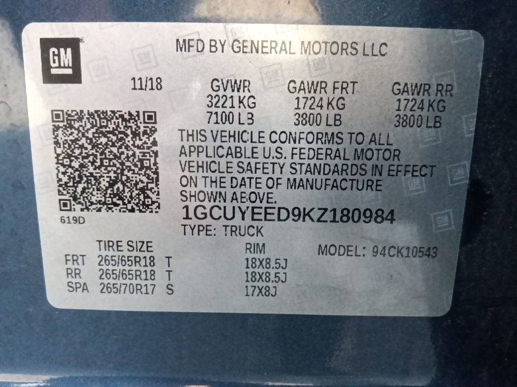 Used 2019 Chevrolet Silverado 1500 RST w/ All-Star Edition image 35