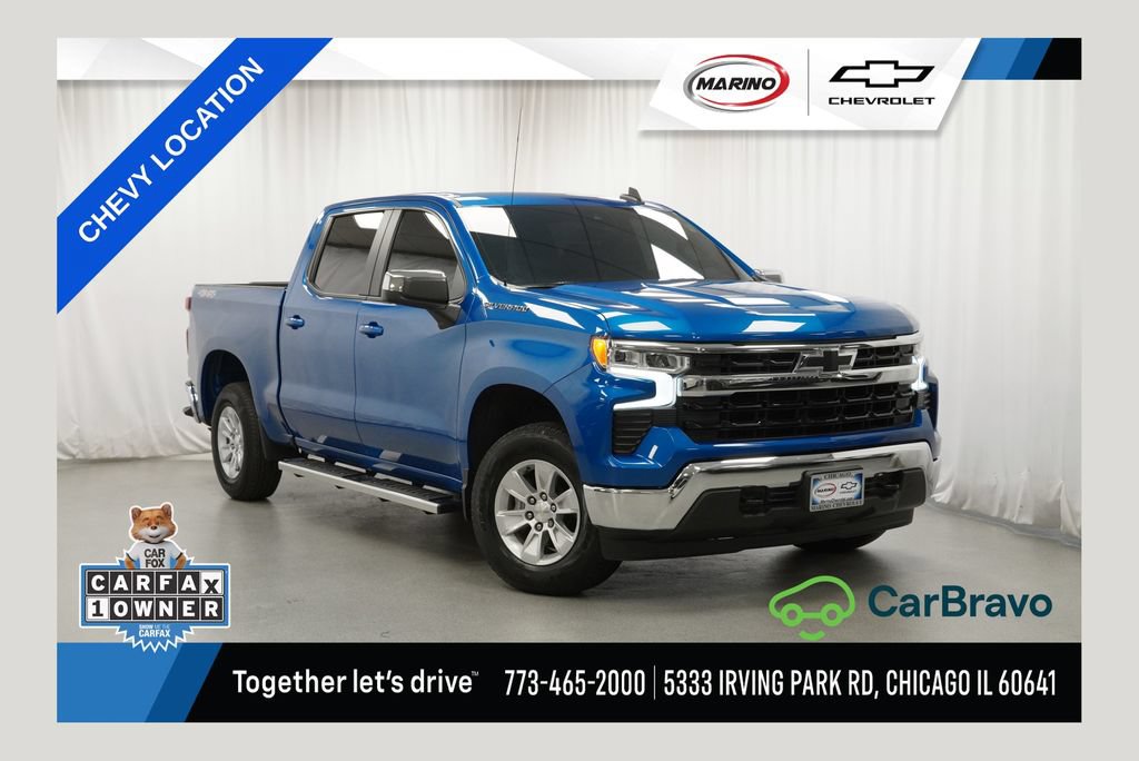 Certified 2022 Chevrolet Silverado 1500 LT AWD/4WD image 1