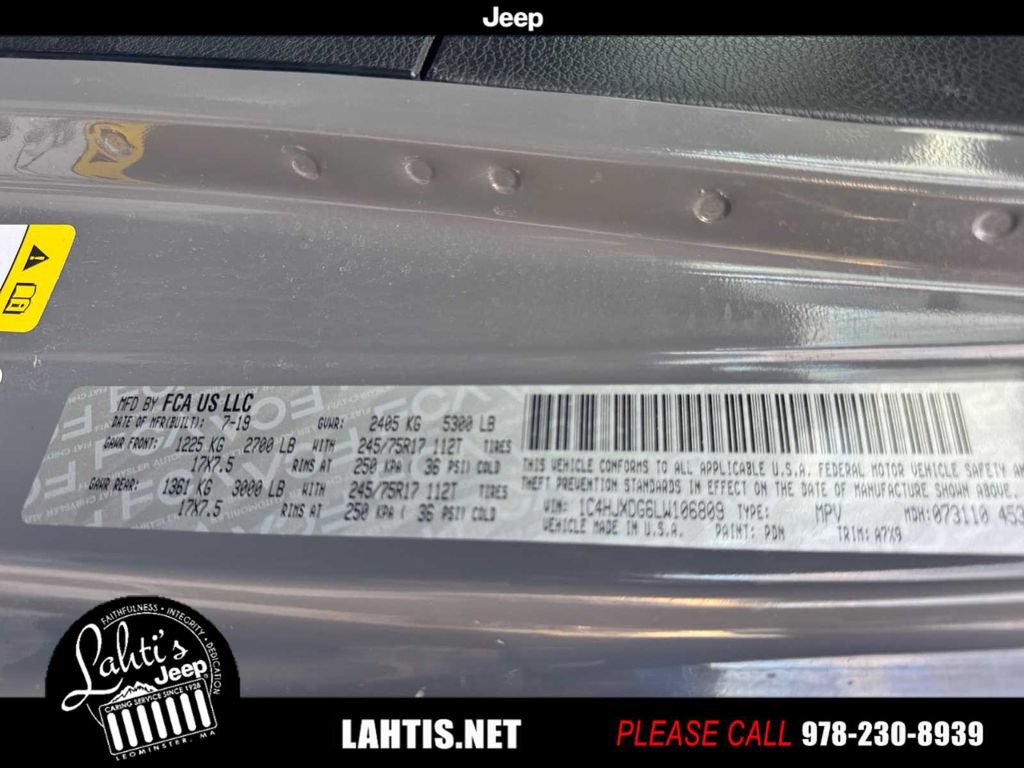 Certified 2020 Jeep Wrangler Unlimited Sport S AWD/4WD image 23