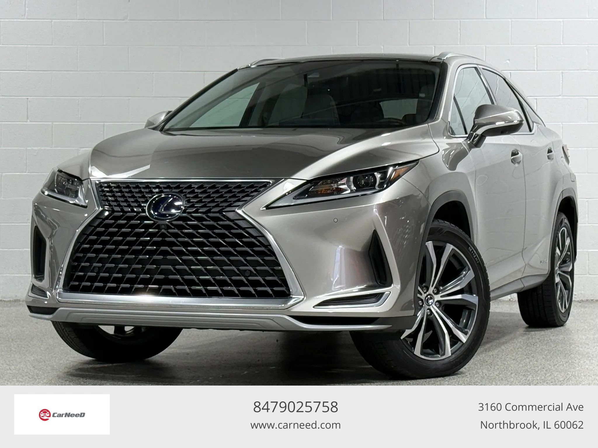 Used 2021 Lexus RX 450h AWD w/ Premium Package image 1