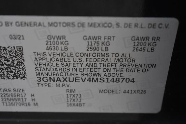 Used 2021 Chevrolet Equinox LT AWD/4WD image 40