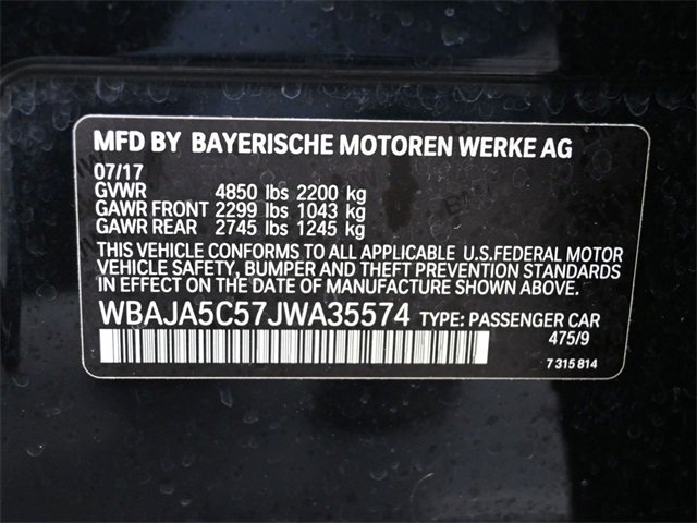 Used 2018 BMW 530i image 45