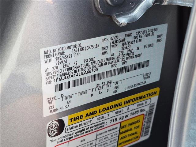 Used 2020 Ford Expedition Limited w/ Equipment Group 303A AWD/4WD image 26