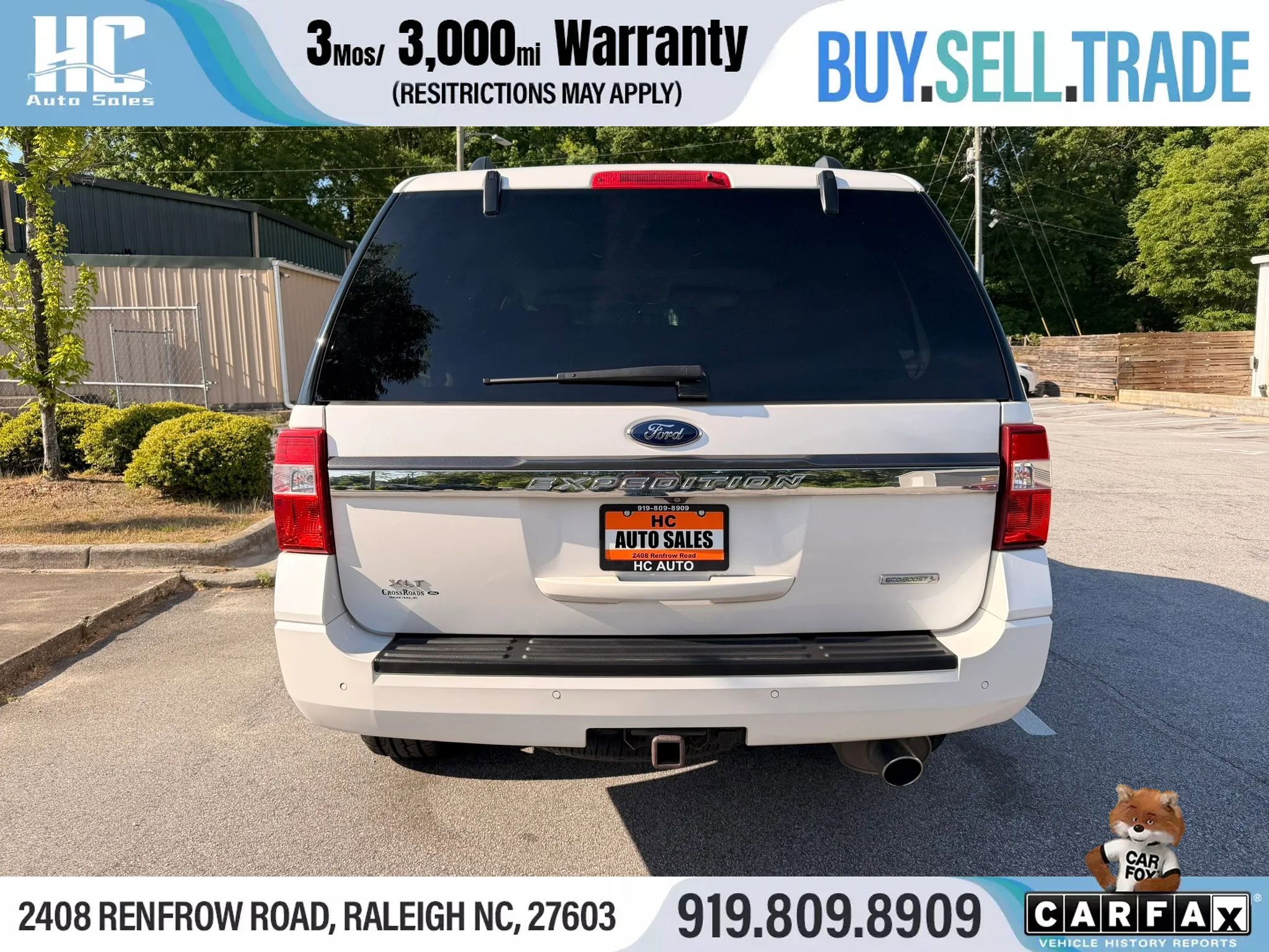 Used 2017 Ford Expedition XLT w/ Equipment Group 202A image 4