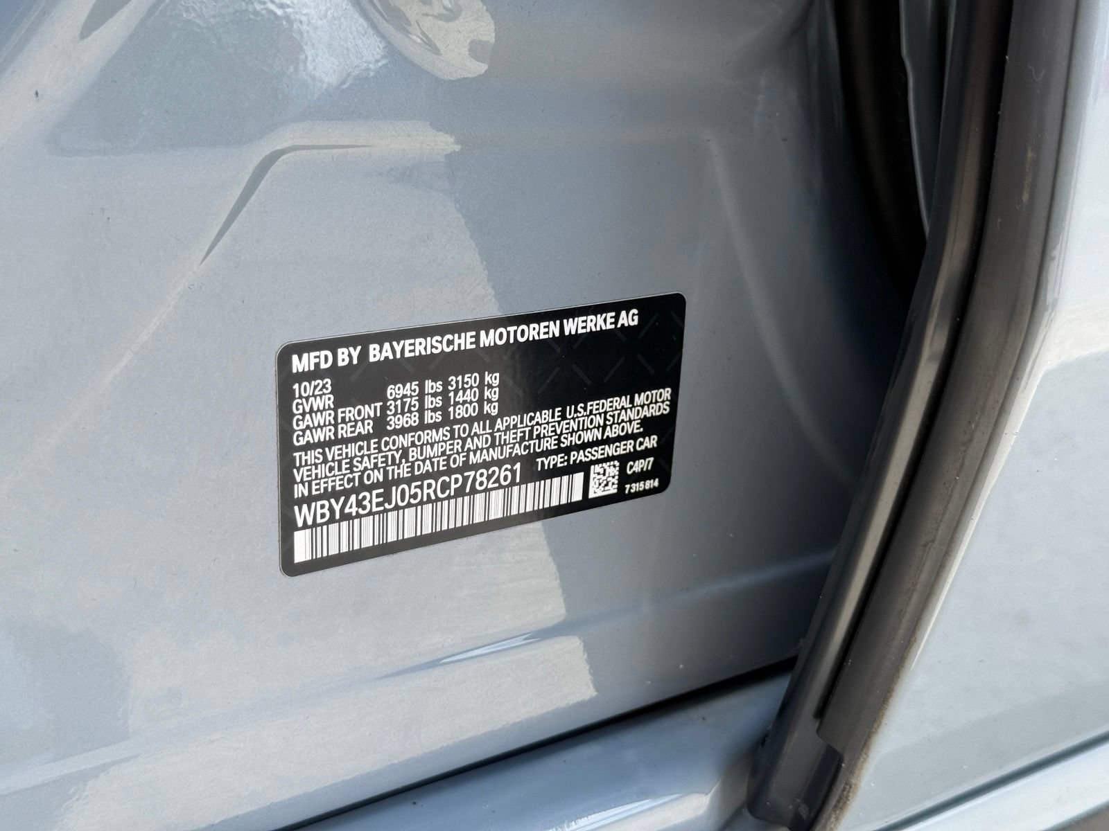 Used 2024 BMW i7 eDrive50 w/ M Sport Package RWD image 47
