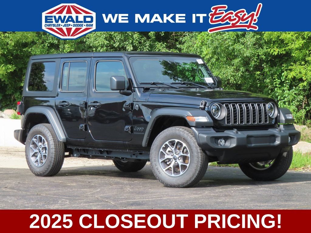 New 2025 Jeep Wrangler Unlimited Sport