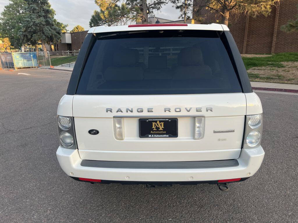 Used 2008 Land Rover Range Rover Supercharged AWD/4WD image 4