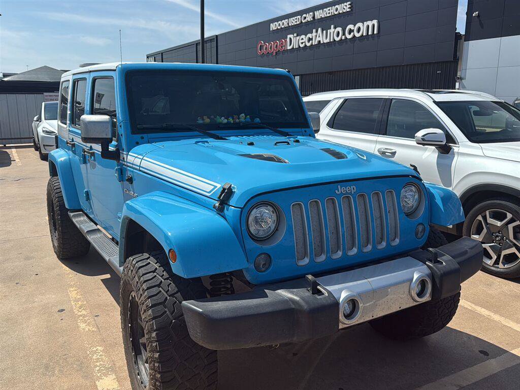 Used 2017 Jeep Wrangler Unlimited Sahara w/ Quick Order Package 24E Chief AWD/4WD image 1