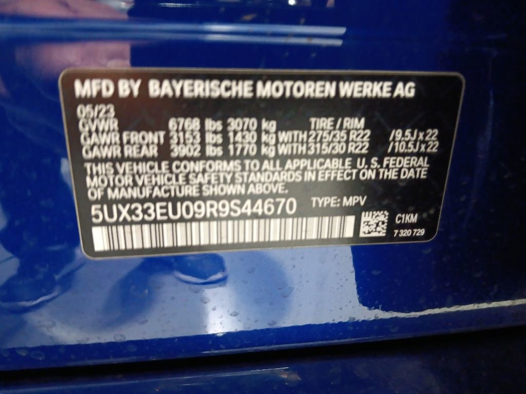 Certified 2024 BMW X5 M60i w/ Executive Package AWD/4WD image 10