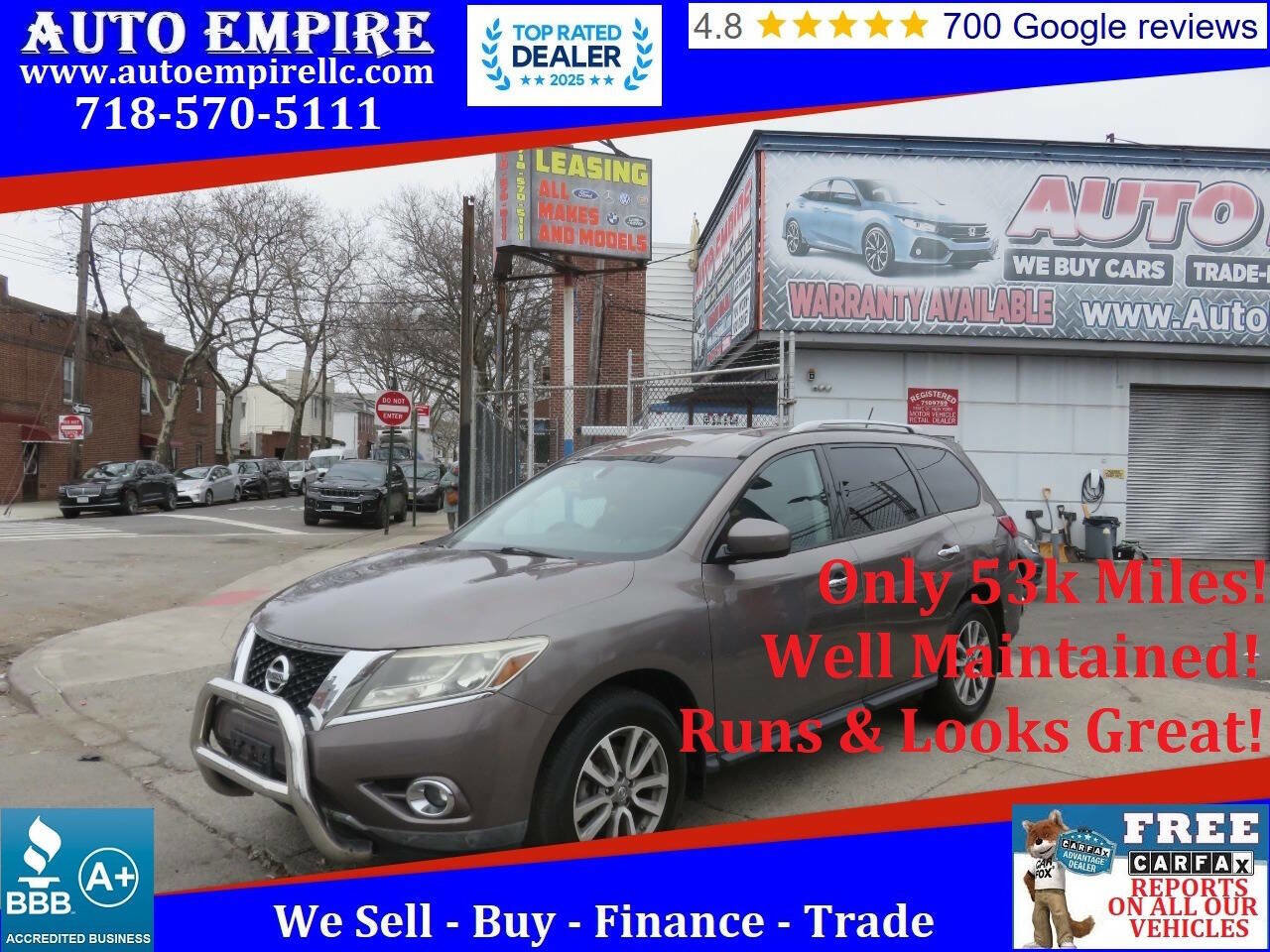 Used 2013 Nissan Pathfinder SV AWD/4WD image 1