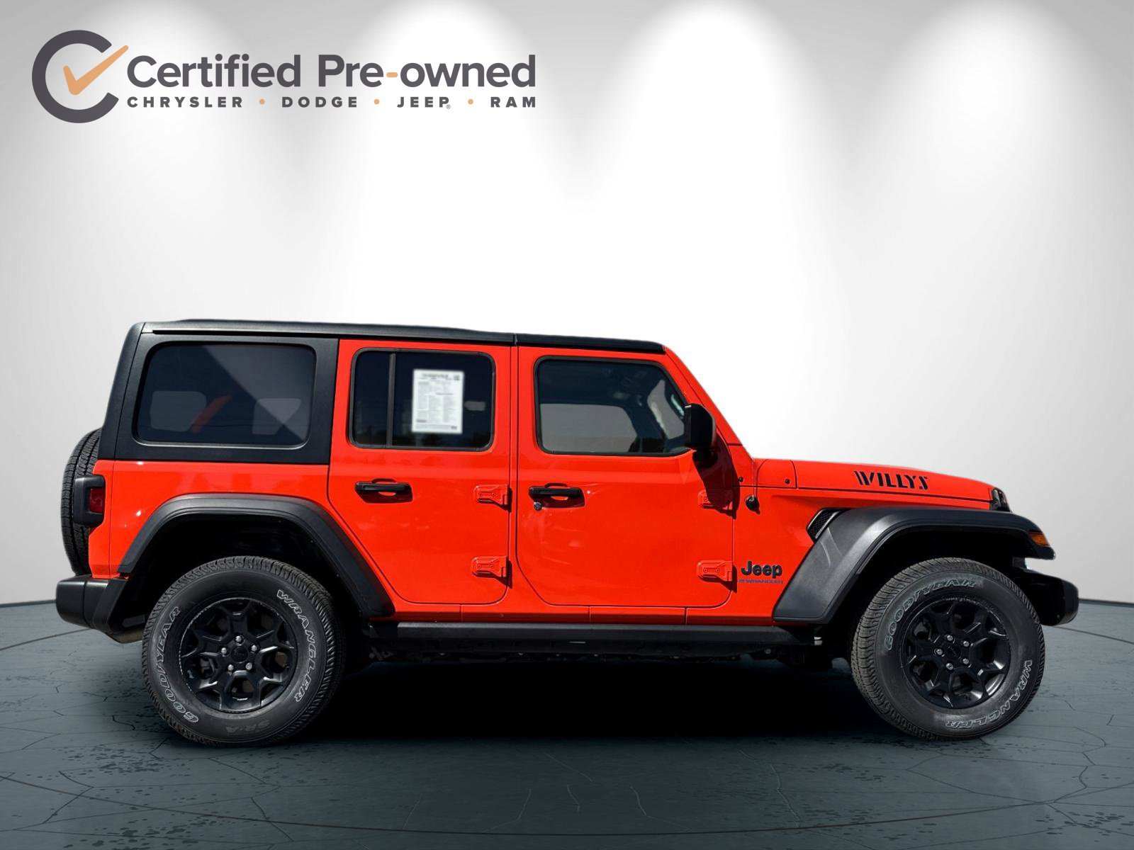 Certified 2023 Jeep Wrangler Unlimited w/ Cold Weather Group AWD/4WD image 3