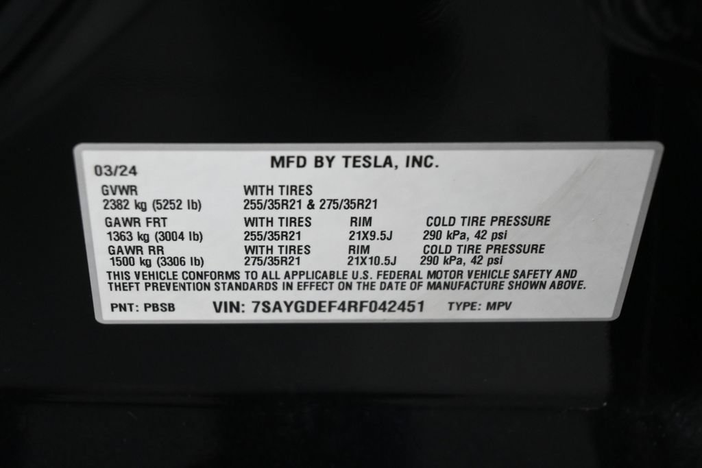 Used 2024 Tesla Model Y Performance AWD/4WD image 18