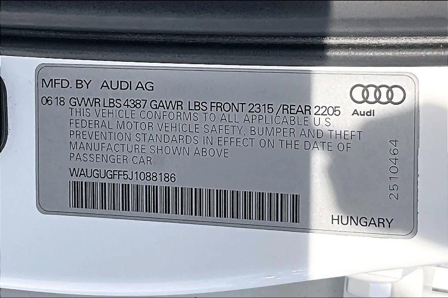 Used 2018 Audi A3 2.0T Premium Plus w/ Premium Plus Package FWD image 34