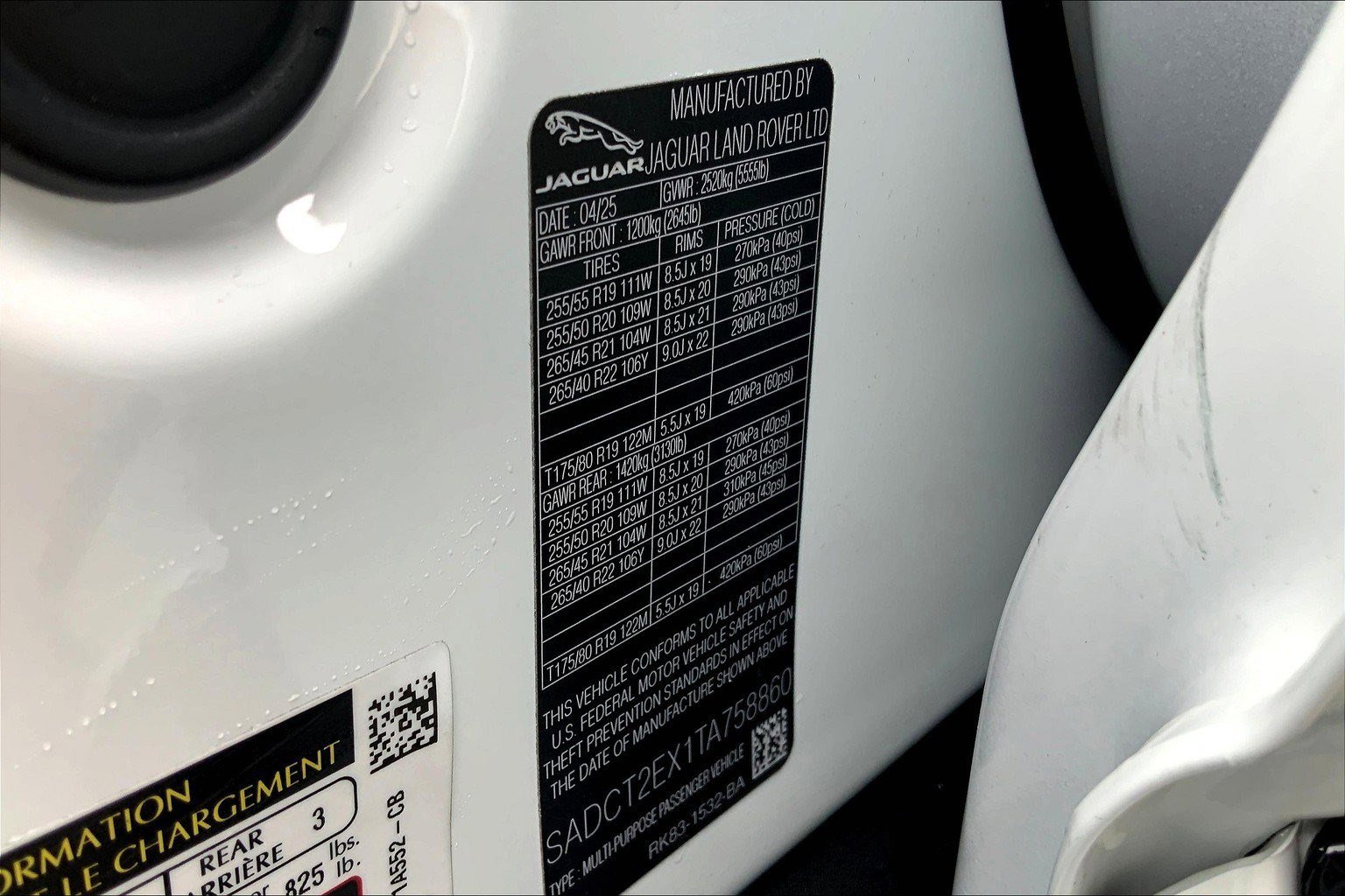 New 2026 Jaguar F-PACE R-Dynamic S image 10