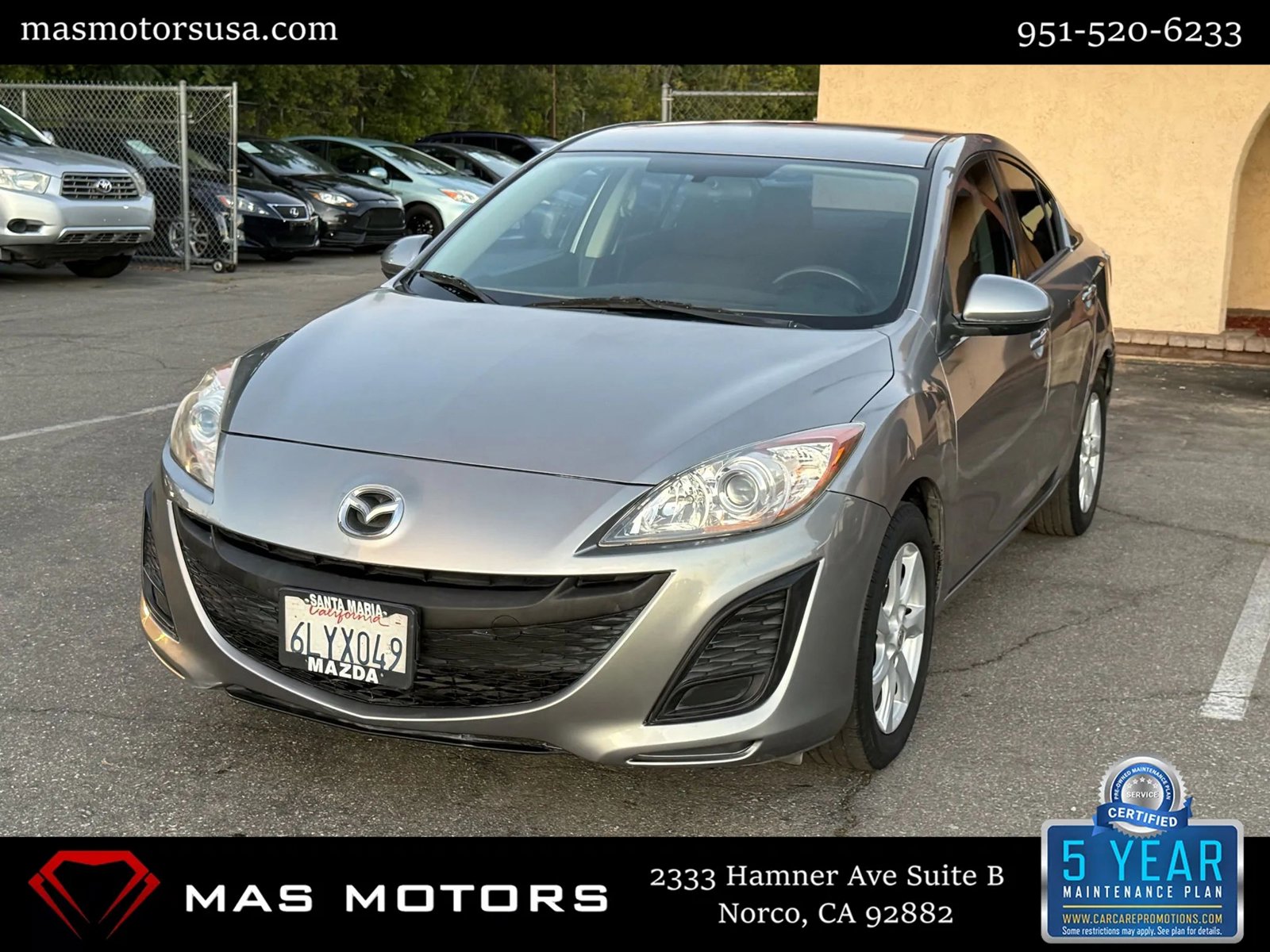 Used 2010 MAZDA MAZDA3 i Touring