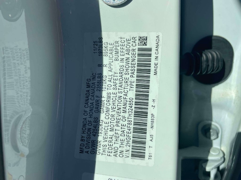 Used 2026 Honda Civic FWD Hybrid Sedan image 33