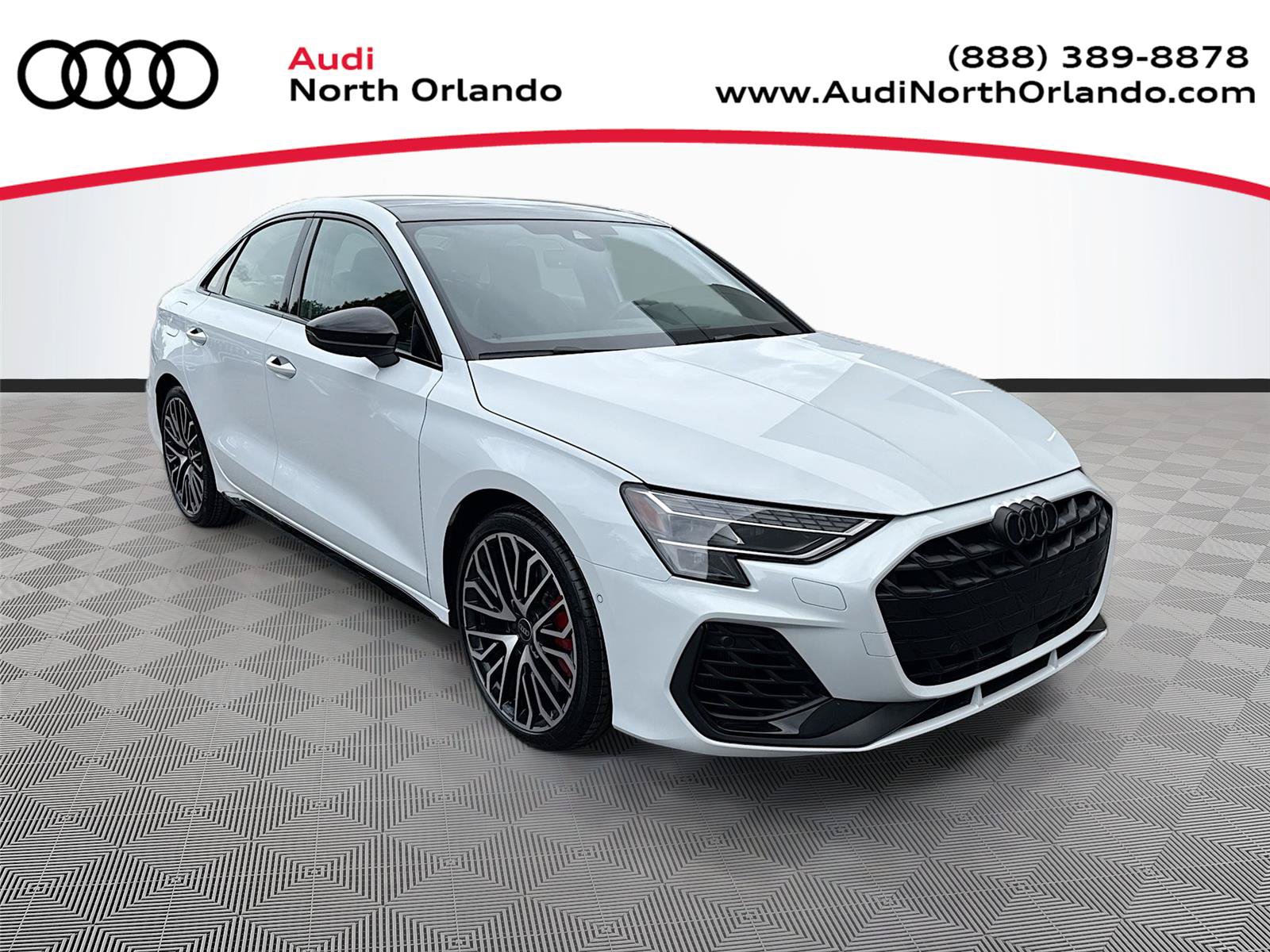 Certified 2025 Audi S3 Premium Plus w/ Premium Plus Package