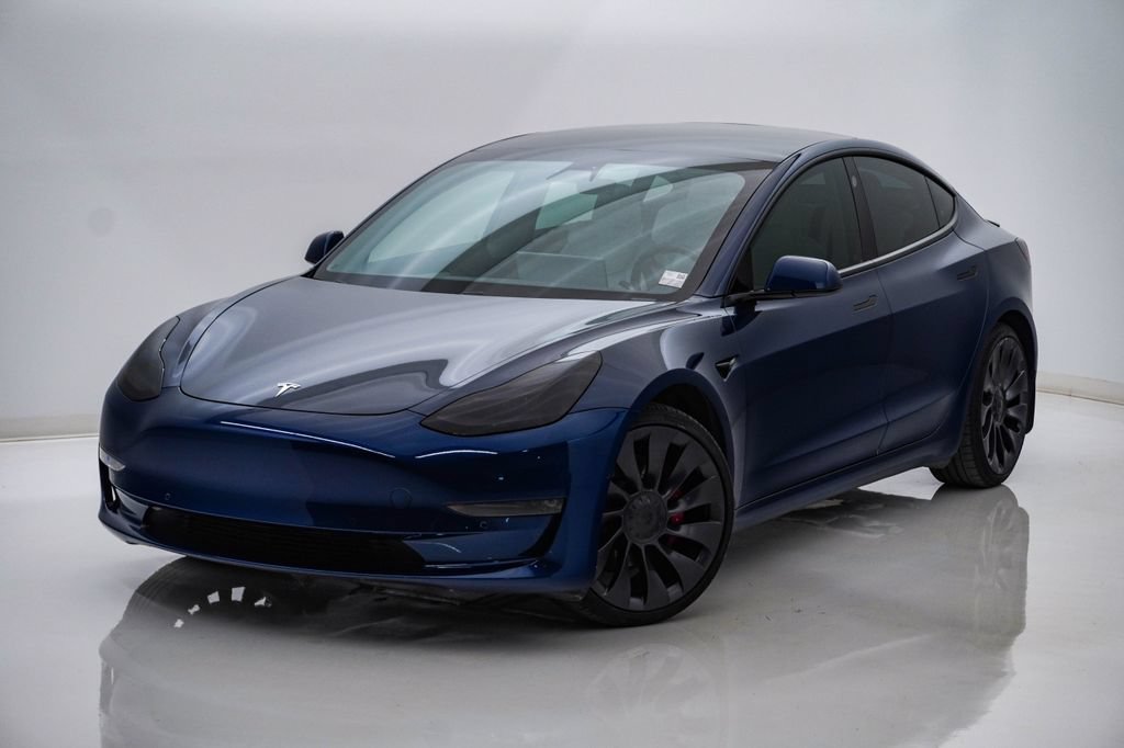 Used 2021 Tesla Model 3 Performance AWD/4WD image 3