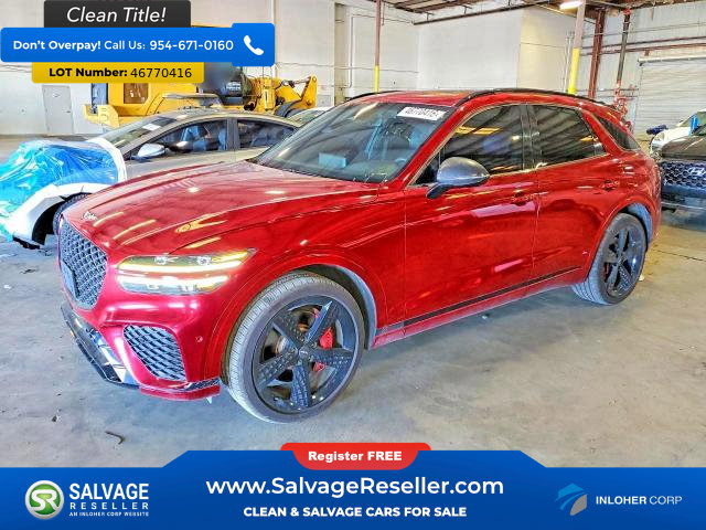 Used 2022 Genesis GV70 3.5T Sport w/ Sport Prestige Package AWD/4WD image 1