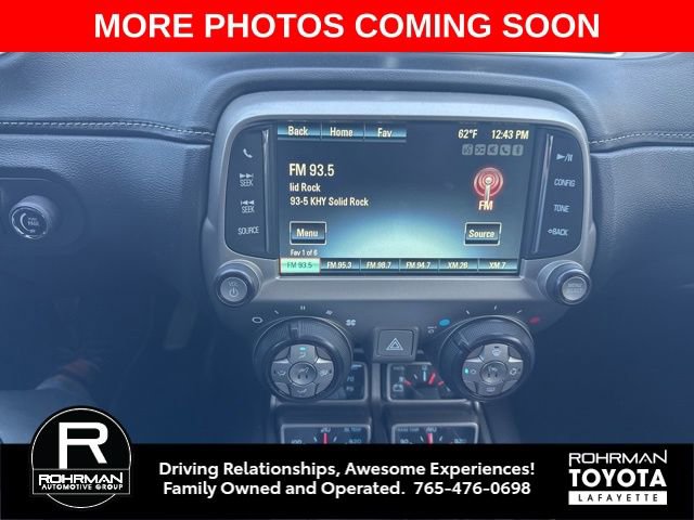 Used 2015 Chevrolet Camaro SS w/ RS Package RWD image 9