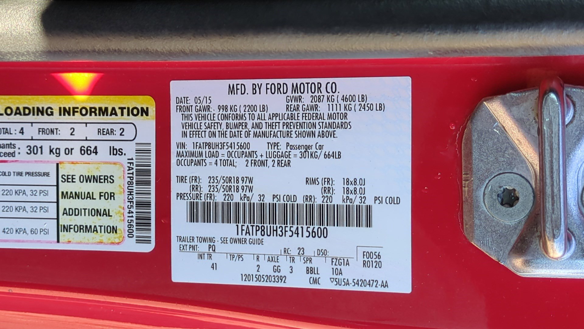 Used 2015 Ford Mustang Premium image 30