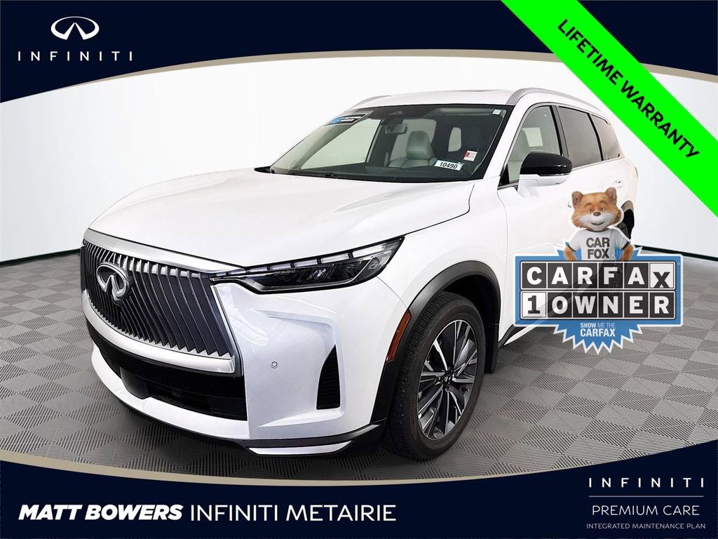 Certified 2026 INFINITI QX60 Luxe w/ Cargo Package image 1