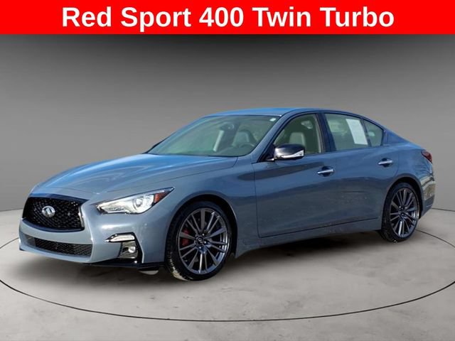 Used 2024 INFINITI Q50 Red Sport 400 RWD image 1
