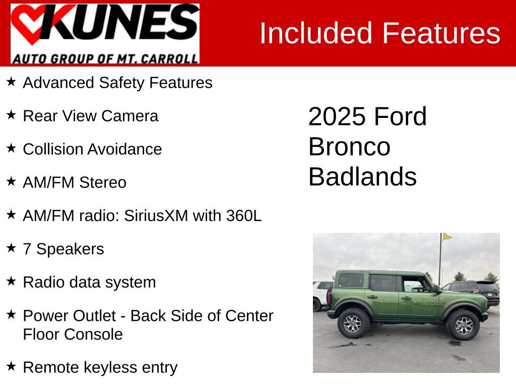 Used 2025 Ford Bronco Badlands image 3