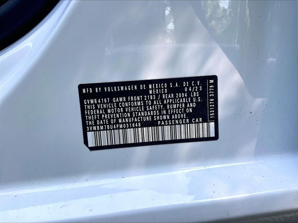 Certified 2023 Volkswagen Jetta Sport FWD image 33