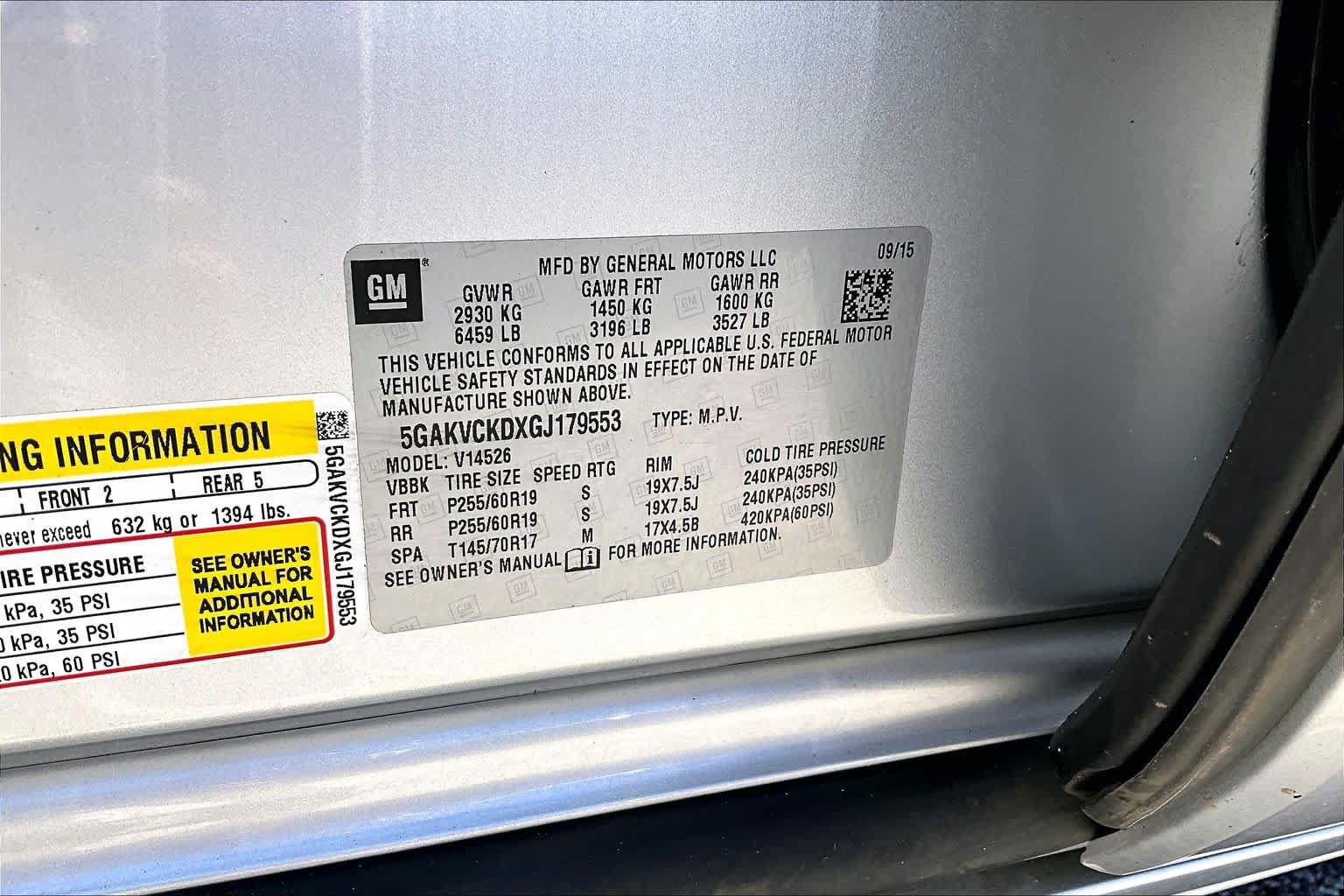 Used 2016 Buick Enclave Premium AWD/4WD image 34