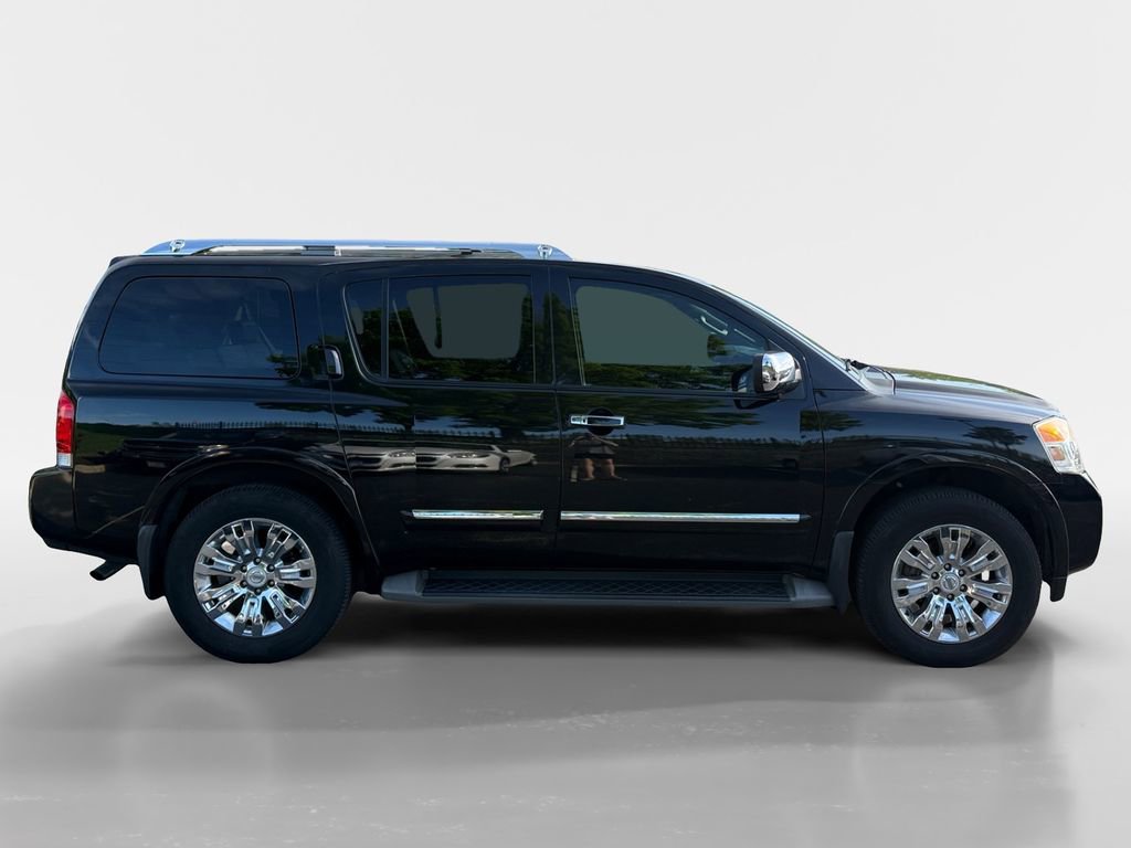 Used 2015 Nissan Armada Platinum w/ 2nd Row Captain Seat Package AWD/4WD image 3