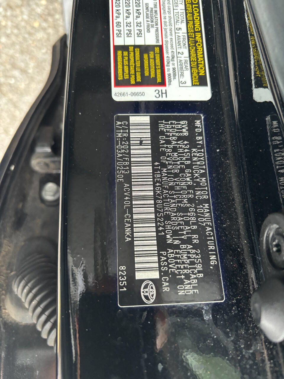 Used 2008 Toyota Camry LE image 9