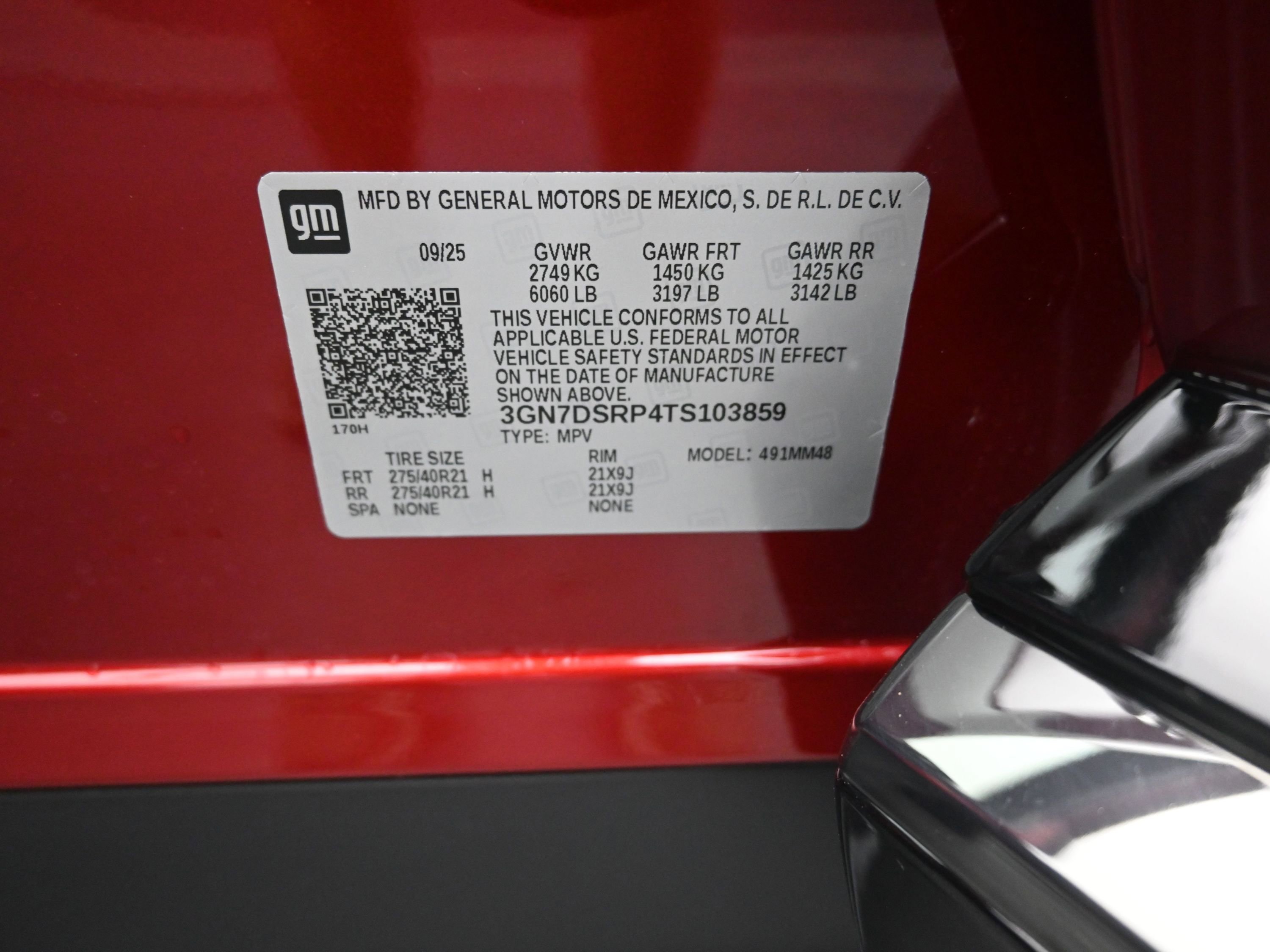 New 2026 Chevrolet Equinox EV RS image 11