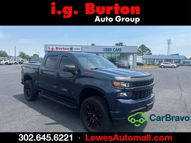 Used 2020 Chevrolet Silverado 1500 Custom w/ Custom Value Package AWD/4WD image 1